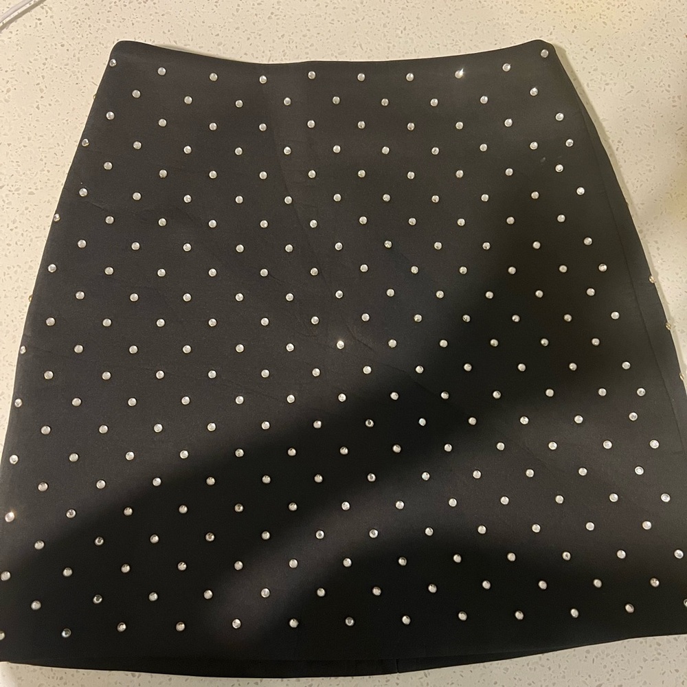 French connection diamond drop mini skirt